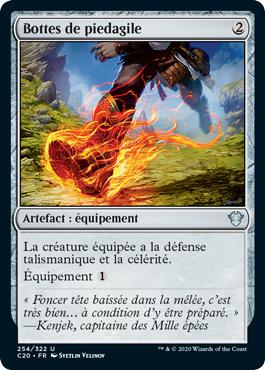 Bottes de piedagile - Commander 2020 (Ikoria)