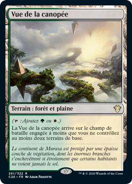 Vue de la canopée - Commander 2020 (Ikoria)