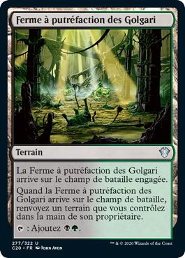 Ferme à putréfaction des Golgari - Commander 2020 (Ikoria)