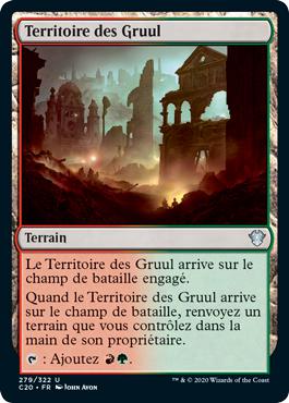 Territoire des Gruul - Commander 2020 (Ikoria)