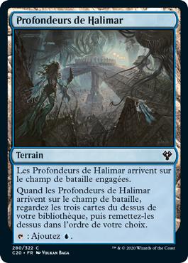 Profondeurs de Halimar - Commander 2020 (Ikoria)