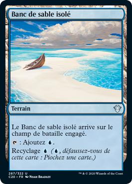 Banc de sable isolé - Commander 2020 (Ikoria)