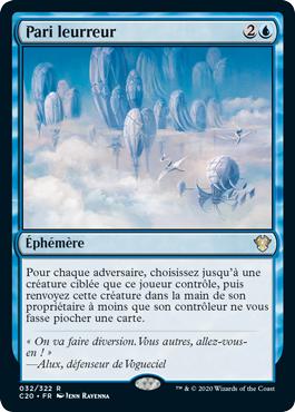 Pari leurreur - Commander 2020 (Ikoria)