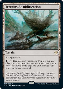 Terrains de nidification - Commander 2020 (Ikoria)