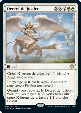 Décret de justice - Commander 2020 (Ikoria)