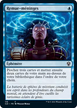 Remue-méninges - Commander 2021