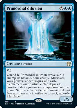 Primordial diluvien - Commander 2021