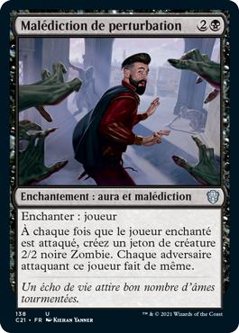 Malédiction de perturbation - Commander 2021