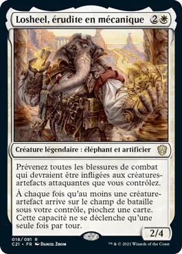 Losheel, érudite en mécanique - Commander 2021