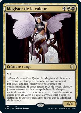 Magister de la valeur - Commander 2021