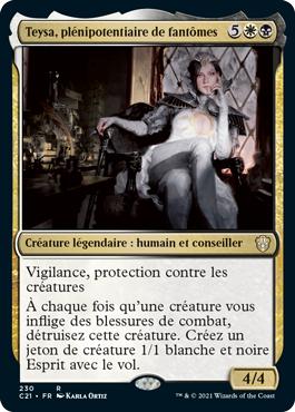 Teysa, plénipotentiaire de fantômes - Commander 2021