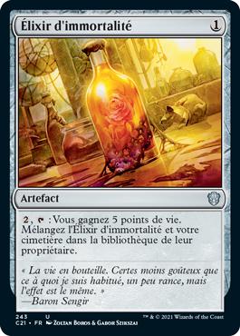 Élixir d'immortalité - Commander 2021