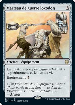 Marteau de guerre loxodon - Commander 2021