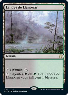 Landes de Llanowar - Commander 2021