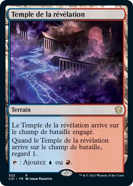 Temple de la révélation - Commander 2021