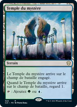 Temple du mystère - Commander 2021