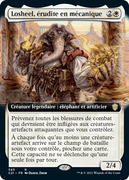 Losheel, érudite en mécanique - Commander 2021