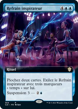 Refrain inspirateur - Commander 2021