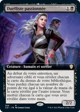 Duelliste passionnée - Commander 2021