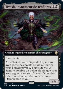 Tivash, invocateur de ténèbres - Commander 2021