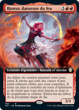 Rionya, danseuse du feu - Commander 2021