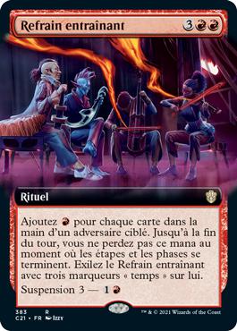 Refrain entraînant - Commander 2021