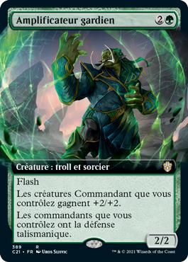 Amplificateur gardien - Commander 2021