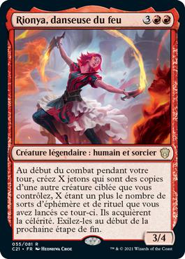 Rionya, danseuse du feu - Commander 2021