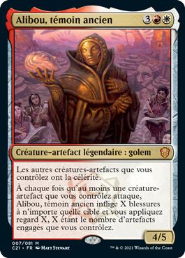 Alibou, témoin ancien - Commander 2021