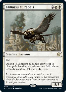 Lamassu au rabais - Commander 2021