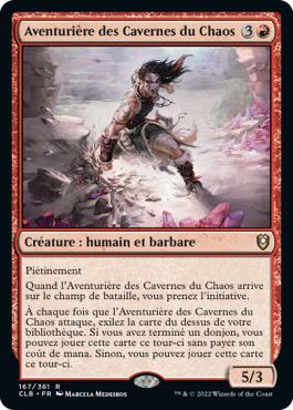 Aventurière des Cavernes du Chaos - Commander Légendes : la bataille de la Porte de Baldur