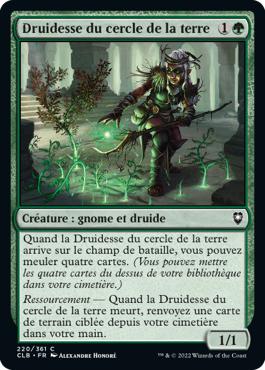 Druidesse du cercle de la terre - Commander Légendes : la bataille de la Porte de Baldur