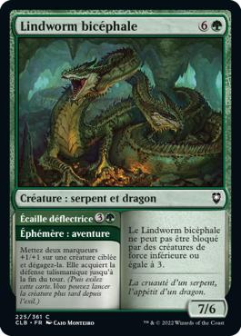 Lindworm bicéphale - Commander Légendes : la bataille de la Porte de Baldur