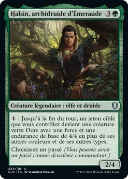 Halsin, archidruide d'Émeraude - Commander Légendes : la bataille de la Porte de Baldur