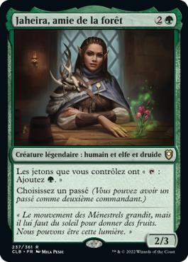 Jaheira, amie de la forêt - Commander Légendes : la bataille de la Porte de Baldur