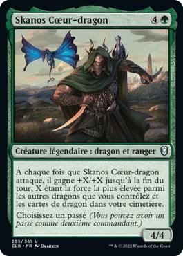 Skanos Cœur-dragon - Commander Légendes : la bataille de la Porte de Baldur