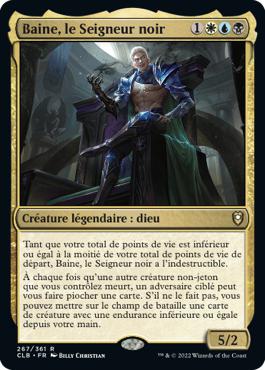 Baine, le Seigneur noir - Commander Légendes : la bataille de la Porte de Baldur