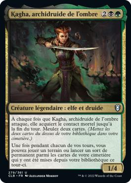 Kagha, archidruide de l'ombre - Commander Légendes : la bataille de la Porte de Baldur