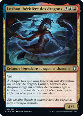 Lozhan, héritière des dragons - Commander Légendes : la bataille de la Porte de Baldur