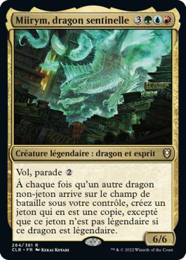 Miirym, dragon sentinelle - Commander Légendes : la bataille de la Porte de Baldur