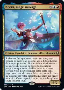 Neera, mage sauvage - Commander Légendes : la bataille de la Porte de Baldur