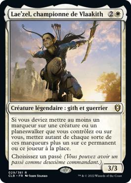 Lae'zel, championne de Vlaakith - Commander Légendes : la bataille de la Porte de Baldur