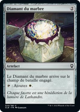 Diamant du marbre - Commander Légendes : la bataille de la Porte de Baldur