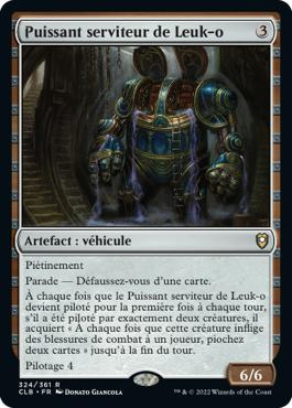 Puissant serviteur de Leuk-o - Commander Légendes : la bataille de la Porte de Baldur