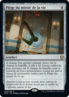 Piège du miroir de la vie - Commander Légendes : la bataille de la Porte de Baldur