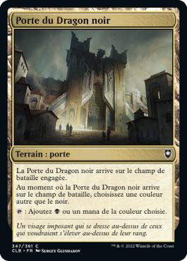 Porte du Dragon noir - Commander Légendes : la bataille de la Porte de Baldur