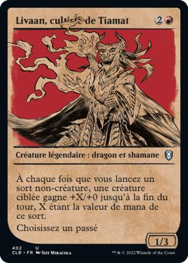 Livaan, cultiste de Tiamat - Commander Légendes : la bataille de la Porte de Baldur