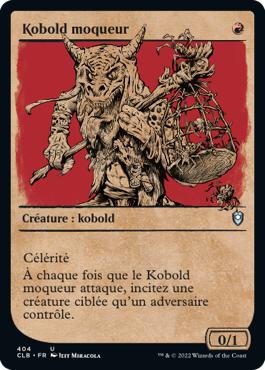 Kobold moqueur - Commander Légendes : la bataille de la Porte de Baldur