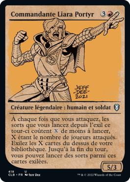 Commandante Liara Portyr - Commander Légendes : la bataille de la Porte de Baldur