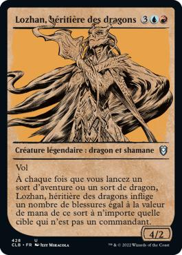 Lozhan, héritière des dragons - Commander Légendes : la bataille de la Porte de Baldur